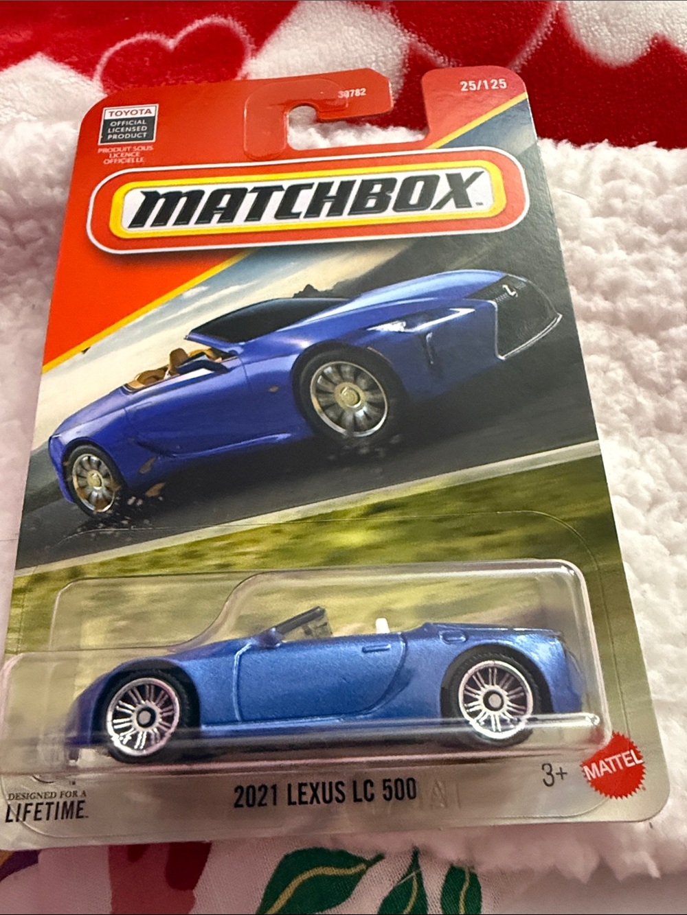 Matchbox 2021 Lexus LC 500 Toy Car - Metallic Blue